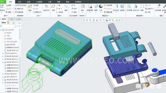 Creo/Proe产品结构设计视频教程案